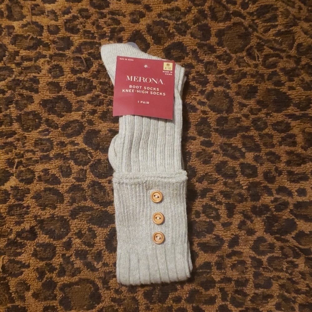 Knee-High Boot Socks